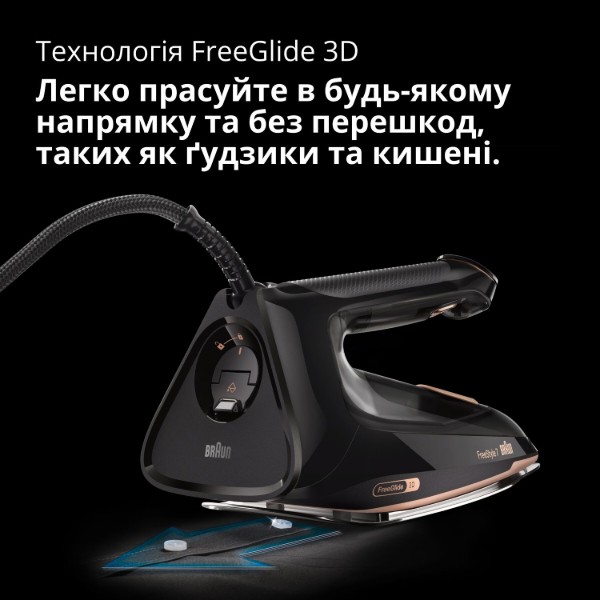 Фото - Утюг с парогенератором Braun FI 7276 BK